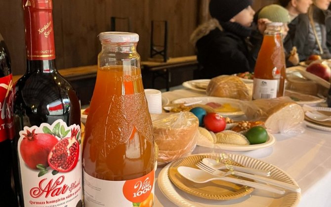 Avropada Azərbaycan mətbəxi nümayiş olunub - FOTO