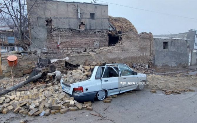 İranda zəlzələ nəticəsində 165 nəfər yaralanıb - VİDEO - YENİLƏNİB