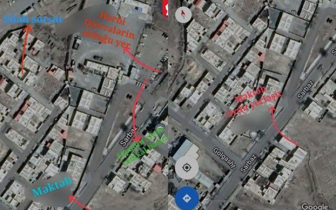 SEPAH Naxçıvanla sərhəddə silah-sursat və canlı qüvvə toplayıb - FOTO