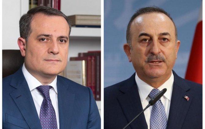 Ceyhun Bayramov və Mövlud Çavuşoğlu bölgədəki son vəziyyəti müzakirə edib -YENİLƏNİB