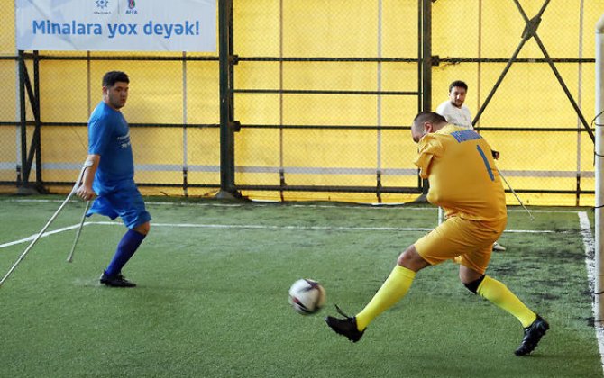 Azərbaycan amputant millisinin üzvü: “Futbol bizim üçün reabilitasiyadır” - FOTO