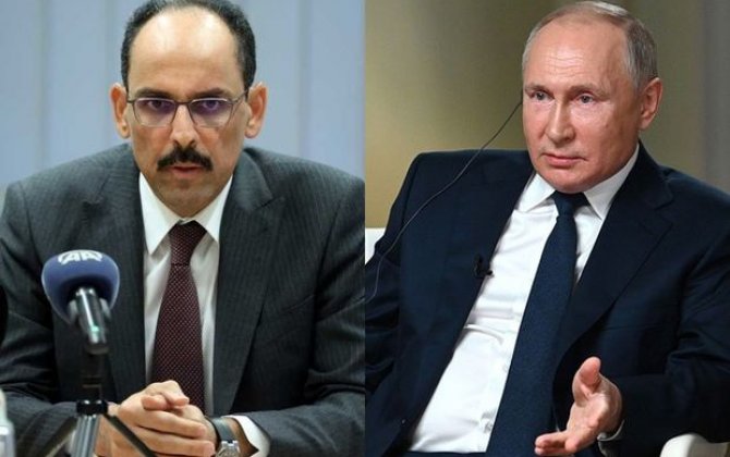 Putin Ərdoğanın sözçüsü ilə görüşüb