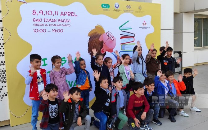 Bakıda II Uşaq Kitab Festivalı başlayıb - FOTO