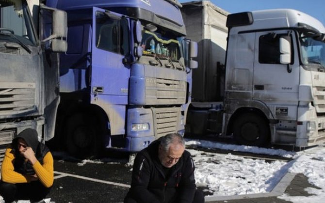 Ermənistandan Rusiyaya gedən yol bağlandı