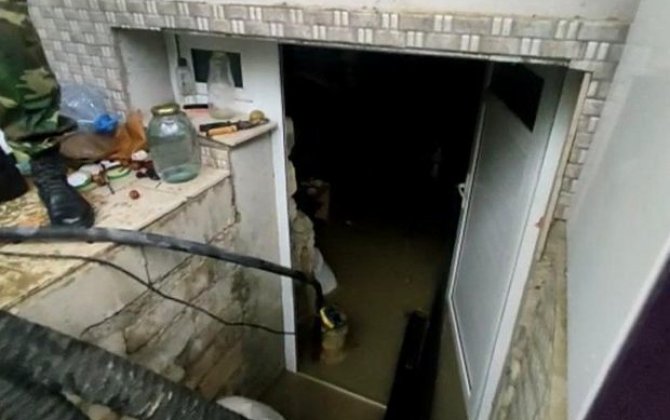 В Нахчыване затопило жилой дом - ФОТО/ВИДЕО