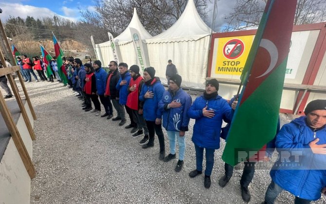 Xankəndi-Laçın yolu: Ekofəalların aksiyası 124 gündür yüksək fəallıqla davam edir