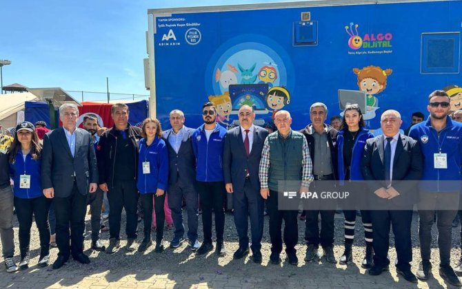 Azərbaycan nümayəndə heyəti zəlzələdən zərər çəkmiş Kahramanmaraş bölgəsində olub