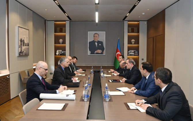 Ceyhun Bayramov ABŞ rəsmisi ilə Azərbaycan-Ermənistan sülh sazişini müzakirə edib - FOTO