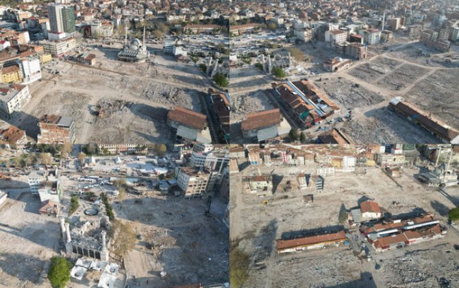 Malatya dağıntılardan sonra dronla görüntüləndi - FOTO