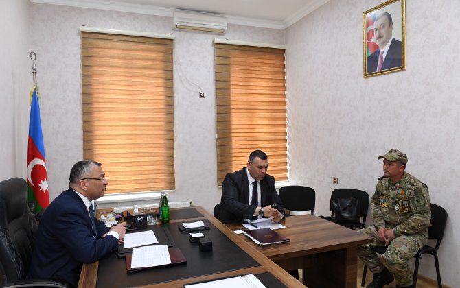 Rövşən Rzayev növbəti vətəndaş qəbulu keçirdi - FOTOLAR