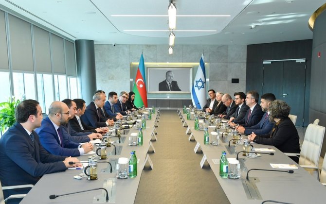 Azərbaycan və İsrail perspektiv layihələri müzakirə edib