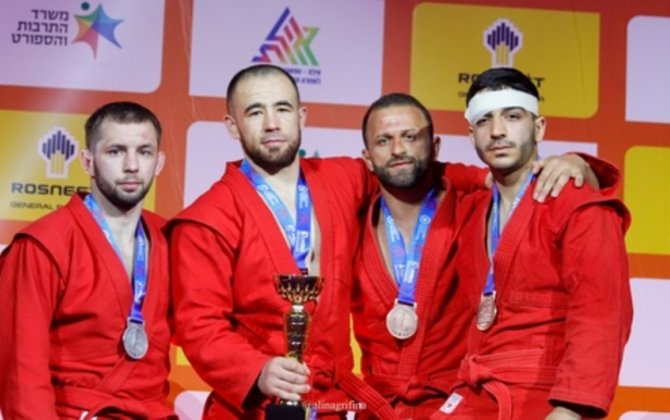 Samboçularımız Avropa çempionatında 4 medal qazandılar - FOTO