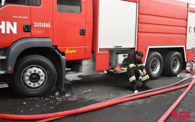 Bakı Olimpiya Stadionunun arxasında qamışlıq ərazidə baş verən yanğın söndürülüb -xa0YENİLƏNİB