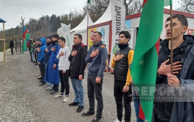 Xankəndi-Laçın yolu: Ekofəalların aksiyası 135 gündür yüksək fəallıqla davam edir