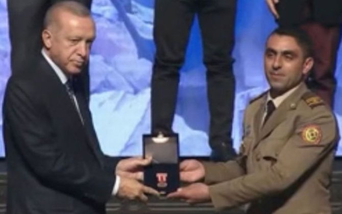 FHN-nin xilasedicisi Türkiyə dövləti tərəfindən təltif olunub - FOTO