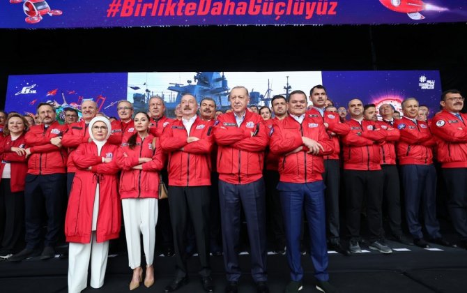 İlham Əliyev və Rəcəb Tayyib Ərdoğan İstanbulda “TEKNOFEST” festivalında iştirak ediblər - YENİLƏNİB