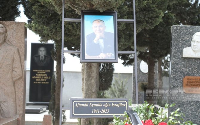 Xalq artisti Aftandil İsrafilov dəfn edilib