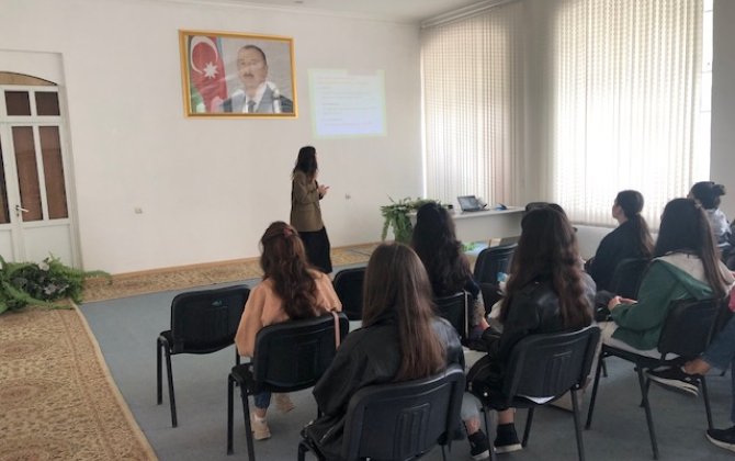 BDU-nun Psixoloji yardım sektoru tələbələr üçün növbəti təlim keçirib - FOTOLAR