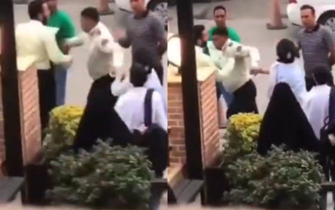 Molla rejimi hicaba görə gənc qızı zorakılıqla həbs etdi - VİDEO