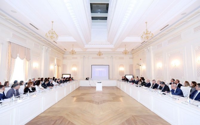 Ali Məhkəmədə Dövlət Xidmətinin nümayəndələri ilə görüş keçirilib - FOTOLAR