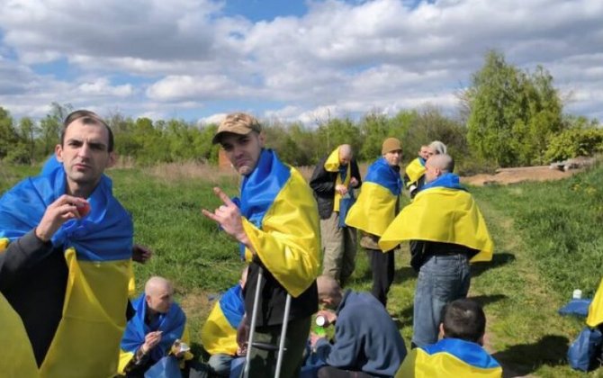 Украина вернула из плена 45 военных - ФОТО