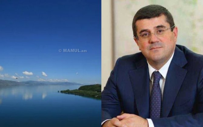 Baş separatçı Arayikin Göyçə gölü sahilindəki malikanəsinin görüntüləri yayıldı...-VİDEO