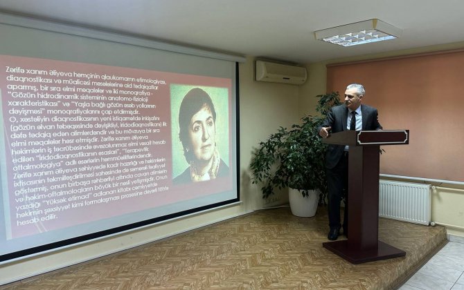BDU-da akademik Zərifə Əliyevanın 100 illik yubileyinə həsr olumuş elmi seminar keçirilib - FOTO
