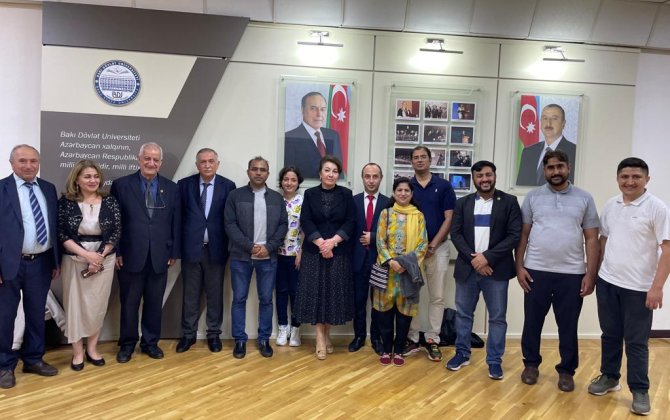 Pakistan universitetlərinin nümayəndə heyəti BDU-da olub