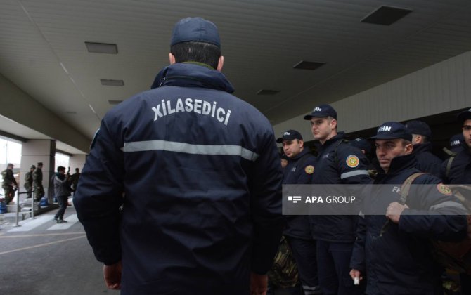 FHN yaşayış binasında şərti yanğın təlimi keçirib -xa0VİDEO