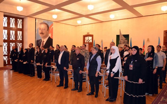 Vətən müharibəsi şəhidinin anım mərasimi keçirilib