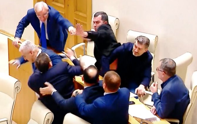 Gürcüstan parlamentinin deputatları dava edib