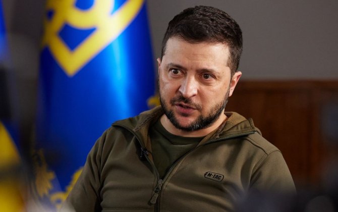 Zelenski F-16-ların Ukrayna səmasında görsənəcəyi günün dünya üçün tarixi bir an olacağını bildirib