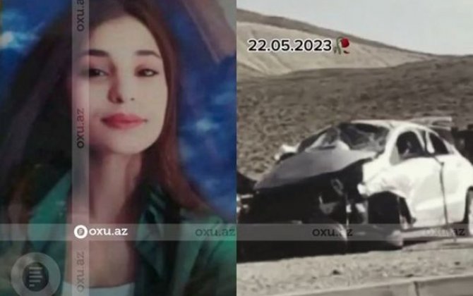 Qobustandakı dəhşətli qəzada həlak olan gənc qızın nişanlısı ilə son paylaşımı - VİDEO