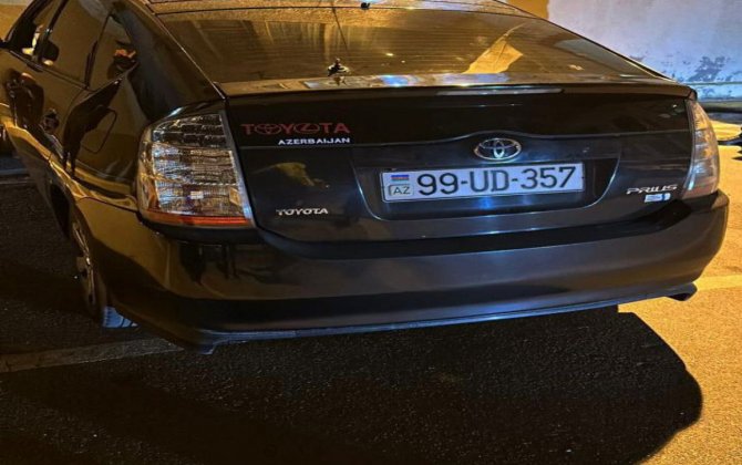 В Баку в автомобиле Prius обнаружена партия героина-ФОТО