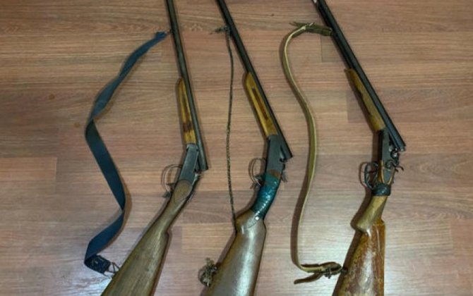 У жителя Шарурского района изъяты три охотничьих ружья