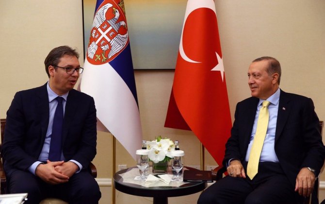 Вучич обратился к Эрдогану за поддержкой в ситуации на севере Косова