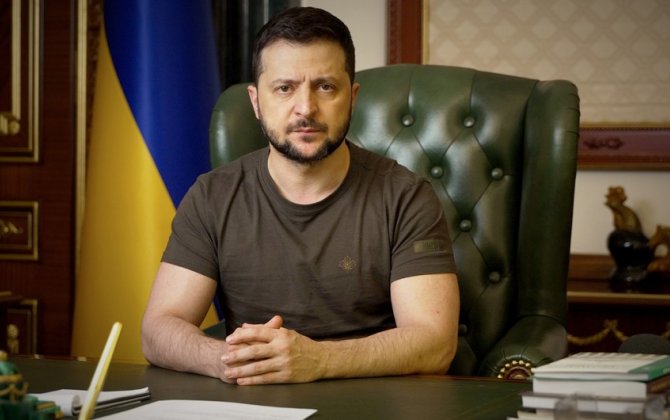 Zelenski Ərdoğanla danışıq mövzularını açıqlayıb