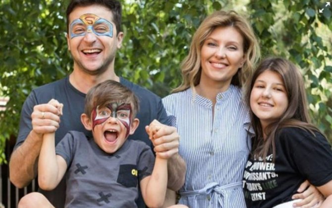 Дети Зеленского с начала войны находятся в Украине