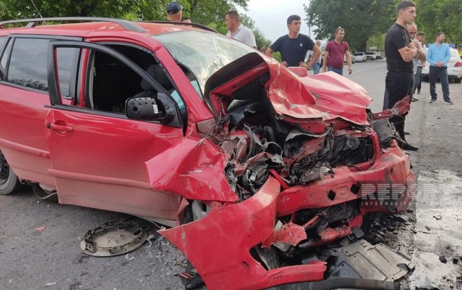 Oğuzda ölümlə nəticələnən yol qəzası olub