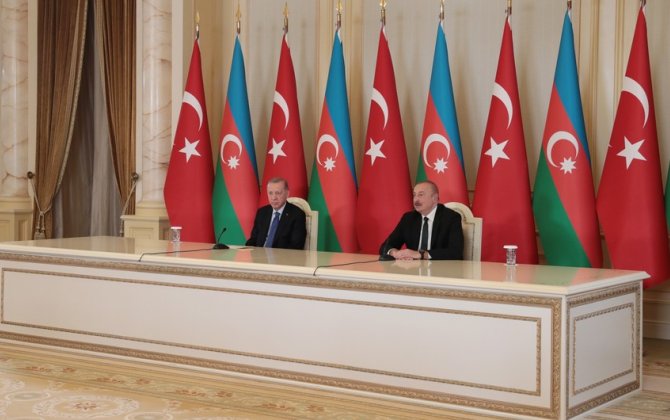 Azərbaycan və Türkiyə prezidentləri mətbuata bəyanatlarla çıxış ediblər - YENİLƏNİB