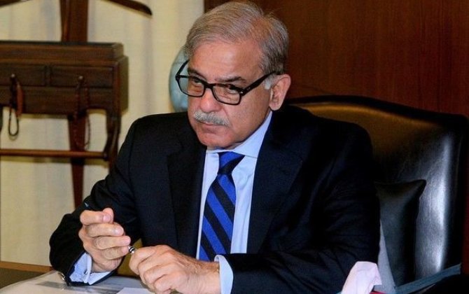 Pakistanın Baş naziri Məhəmməd Şahbaz Şərif Azərbaycana rəsmi səfərə gəlib
