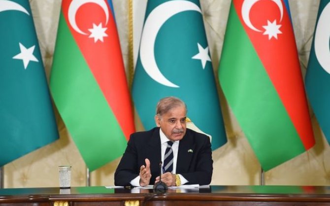 Şahbaz Şərif: “Pakistan-Azərbaycan münasibətləri qarşılıqlı dəstək və etimad üzərində qurulub”