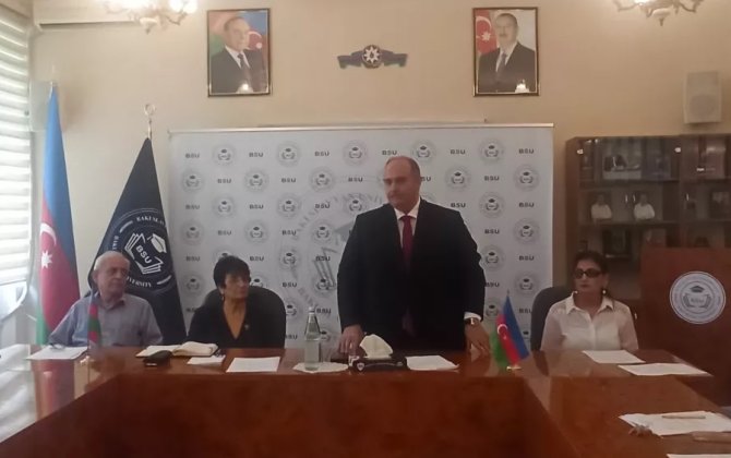 BSU-da Milli Qurtuluş Gününə həsr olunmuş elmi seminar keçirilib - FOTOLAR