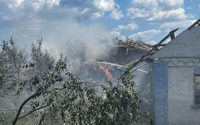 Kiyevə növbəti kütləvi hava hücumu - VİDEO