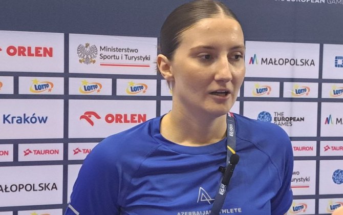 İrina Zaretska: “Qızıl medal qazanmaq barədə düşünürəm”