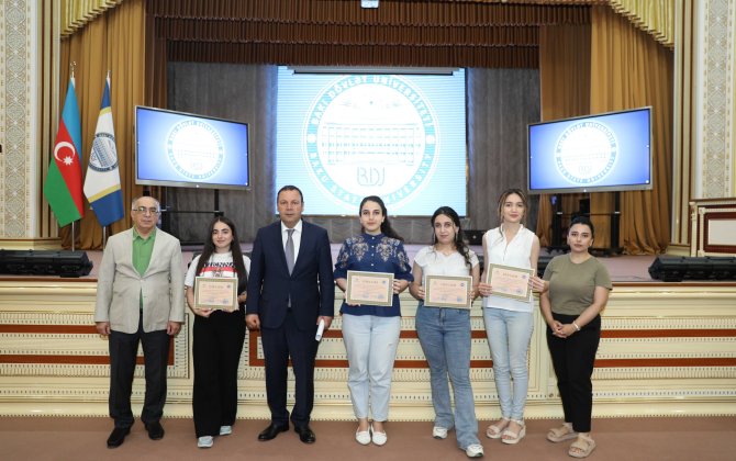 BDU tələbələri bədii yaradıcılıq müsabiqə-festivalında qalib gəliblər - FOTOLAR