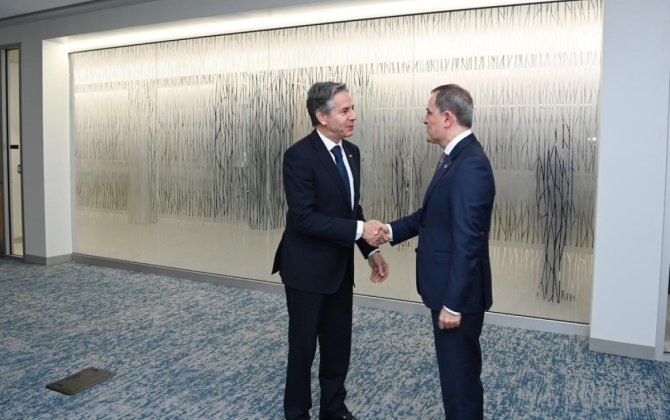 Ceyhun Bayramov Blinkenlə görüşüb