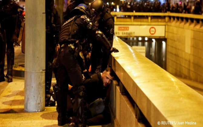 Fransada iğtişaşlar zamanı saxlananların 10%-i əcnəbidir