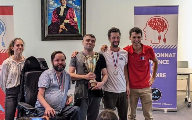 Həmyerlimiz Fransada çempion oldu - FOTO