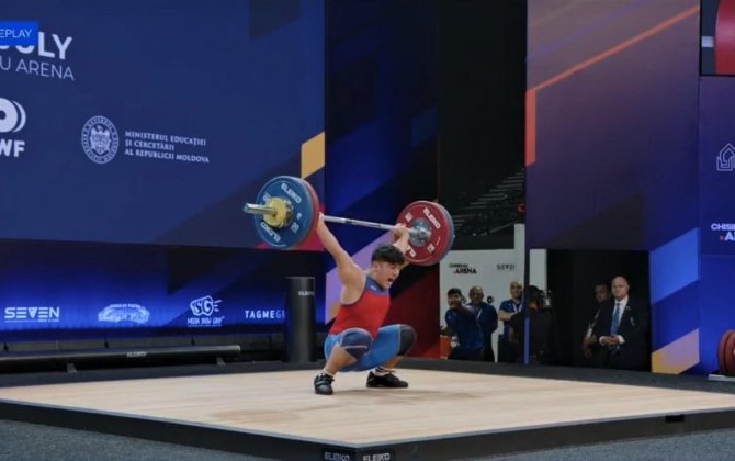 İdmançımız Moldovada üç qızıl medal qazandı